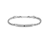 NADIR Bracciale Uomo Marlù 30BR0031 Catena Sonaglio Acciaio Silver