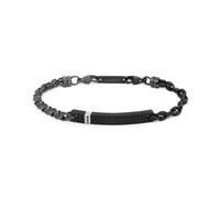 NADIR Bracciale Uomo Marlù 30BR0033N in Acciaio Nero Meccanico Marina