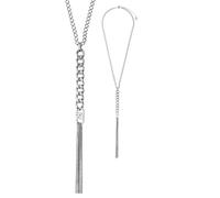 NADIR Collana Donna Liujo LJ3052 Multifilo in Acciaio Silver