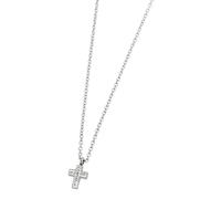 NADIR Collana Donna Marlù 18CN046 croce con cristalli Silver