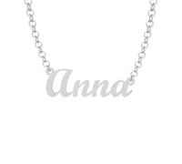 NADIR Collana Unisex Nome in Argento 925% Anallergico Made in Italy (Anna)