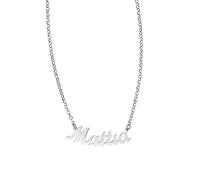 NADIR Collana Unisex Nome in Argento 925% Anallergico Made in Italy (Mattia)