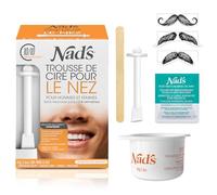 Nad's Kit di Cera per la Rimozione dei Peli del Naso - Rapido e Facile per Uomini e Donne