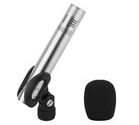 Nady CM90 - Microfono a condensatore professionale a diaframma piccolo, include clip per microfono, parabrezza in schiuma e custodia con cerniera, ideale per chitarra acustica, corde, pianoforte, percussioni