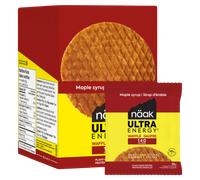 Näak Maple Syrup Ultra Energy™ Waffles (12 x 30g) - BOX Pancake proteici box