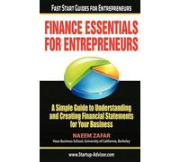 Naeem Zafar Finance Essentials for Entrepreneurs (Tascabile)