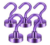 Naemriee Ganci magnetici, 12,2 kg, resistenti con gancio per frigorifero, gancio da crociera per appendere (, confezione da 5)
