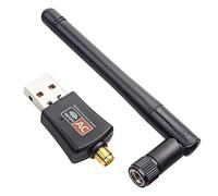 NAERSI Wifi Dongle ad alta velocità Internet 2.4/5GHz 600Mbps Wireless USB Wifi Adattatore per PC/Desktop/Laptop/Tablet, Supporta Windows 10/8/7/Vista/XP/2000, Linux, Mac OS