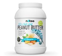 NATOO 100% PEANUT BUTTER CRUNCHY 2kg BURRO CON GRANELLA