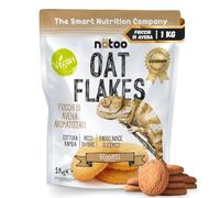 NÄTOO - Fiocchi di avena aromatizzata a basso indice glicemico - Alto contenuto di Fibre - solo 1gr. di Zuccheri - 1Kg di Avena Gusto: Biscotto