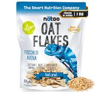 NÄTOO - Fiocchi di avena aromatizzata a basso indice glicemico - Alto contenuto di Fibre - solo 1gr. di Zuccheri - 1Kg di Avena