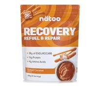 Nätoo Recovery Post Workout Completo 600g Salted Caramel | Recupero Muscolare con Whey Protein, ENDUROCARB™ (maltodestrine e ciclodestrine), BCAA 4.1.1, Arginina e Glutammina - Integratori Sport Vegan