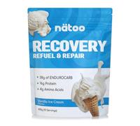 Nätoo Recovery Post Workout Completo 600g Vanilla Cream | Recupero Muscolare con Whey Protein, ENDUROCARB™ (maltodestrine e ciclodestrine), BCAA 4.1.1, Arginina e Glutammina - Integratori Sport Vegan