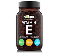 NÄTOO Vitamina E 60mg (90UI) Softgel 90 perle Integratore naturale (D Alfa
