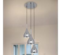 Näve Lampada a sospensione Anja a 3 luci Näve