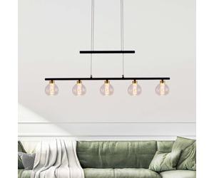 Näve Lampada LED a sospensione Brass 5 luci regolabile 7093222