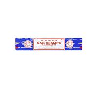 Nag Champa - Bastoncini di incenso Satya Sai Baba - 15g (10-12 Sticks) - Arrotolati a mano in India - Per Meditazione e Yoga