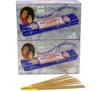 Nag Champa Bastoncini Nag Champa, 15 g, prodotto originale indiano, 24 boites