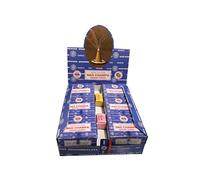 Nag Champa Satya Sai Baba Temple Incense Cones Carton, 12 Box by