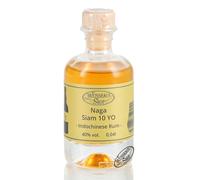 Naga 10 YO Siam Indochinese Rum 40% vol. 0,04l Campione Weisshaus