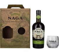 Naga JAVA RESERVE Double Cask Aged 40% Vol. 0,7l in Giftbox with glass