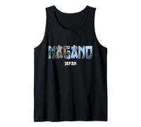 Nagano Japan Nagano City Design Vintage Canotta