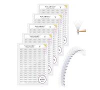 NAGARAKU 5er Pack 6D Premade Fans 320 Fans 0.07 D 9-14mm Volume Russo