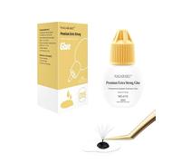 NAGARAKU Extra Forte Colla Per Ciglia Nere 5ml | 1s Asciugatura Rapida | Dura 6-7 Settimane | Durata Di Conservazione 12 Mesi | Forte Adesione | Durata Di Conservazione 12 Mesi | Facile Da Rimuovere
