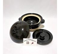 Nagatani-en Iga Ware pentola tradizionale giapponese per riso 1 tazza 600...
