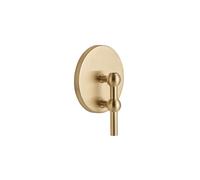 Nagel Portacandele Da Parete H14.5 Ottone Spazzolato