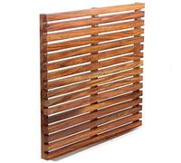 Nagina International Wooden Teak Bath Mat