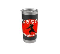 Naginata Arti Marziali Giapponese Aste Retro Budo Koryu Bicchiere termico in acciaio inox doppia parete