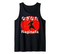 Naginata Arti Marziali Giapponese Aste Retro Budo Koryu Canotta