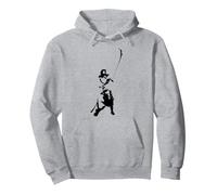 Naginata - Statuetta con Spada Lunga Giapponese TUSCHE Astratto Felpa con Cappuccio