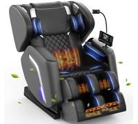 NAGLIFOR Poltrona Massaggiante,Poltrona Reclinabile con Massaggio Completo a 14 Rulli, 9 Airbag, Riscaldamento Gambe e vita,Massaggio ai Piedi, Controllo Tramite Smartphone,Altoparlante Bluetooth