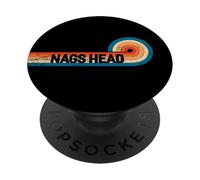 Nags Head, maglietta retrò vintage City Nags Head PopSockets PopGrip Adesivo