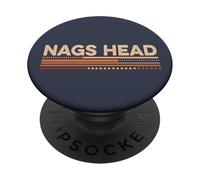 Nags Head, stile vintage della Carolina del Nord, anni '70 PopSockets PopGrip Adesivo