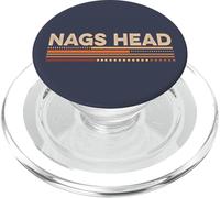 Nags Head, stile vintage della Carolina del Nord, anni '70 PopSockets PopGrip per MagSafe