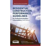 Nahb National A Residential Construction Performance Guidelines, (Anello, filo)