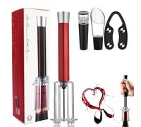 NaHibu Wino On The Go Wine Opening Set,Wine Bottle Opening Set,Wine Bottle Opener Air Pressure Pump,Easy Cork Remover Corkscrew, Corkscrew Wine Opener Cork Pops Wine Opener Gifts To Wine Lovers