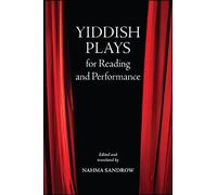 Nahma Sandrow Yiddish Plays for Reading and Performance (Tascabile)