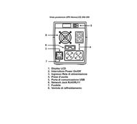 Naicon srl UPS NEMO-LINE INTERACTIVE DISP.LCD,USB 2000VA 900W EL-NEMOLCD 200