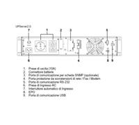 Naicon srl UPSERVER 2000VA 1350W ON LINE CON 325 MM.PROF EL-UPSERVER2.0VS
