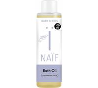 Naif, Olio Da Bagno Milky per Neonati E Bambini, Ingredienti Naturali, Deterge E