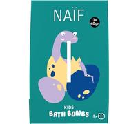 Naïf - Palla da bagno per bambini Multipack da 3 anni - Divertimento scoppiettante - Formula delicata - 0% SLES - Dermatologicamente testata - Origine naturale - 120 g