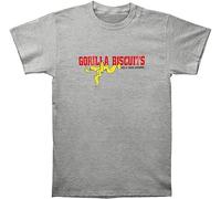 NAIFEN Gorilla Biscuits Men's Hold Your Ground T-Shirt Grey M