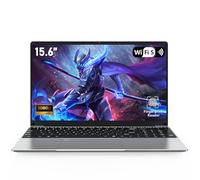 NAIKLULU 15,6 pollici 2025 Gaming Computer PC Portatile R-7 5700U Processore (1,8 a 4,3 Ghz), Gamer Laptop 32 GB RAM 1 TB SSD, Tastiera retroilluminata/sblocco con impronta/webcam/tipo C