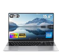 NAIKLULU 15,6 Pollici Computer Portatile 2025 Laptop, N4020 Processore (da 1,1 a 2,8 GHz) Computer portatile, 8 GB RAM 256 GB SSD Computer, Scheda TF, Webcam, Touchpad, Studente/Casa/Affari