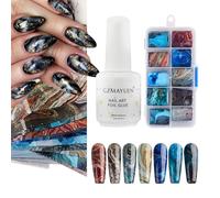 Nail Art Foil Glue Gel Adesivo per unghie, autoadesivo, per il trasferimento delle unghie, accessorio per il design delle unghie