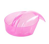 Nail Art Hand Wash Bowl Dead Skin Remover Soaker DIY Salon Spa Manicure Tool Rose Red Attraente e alla moda